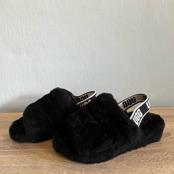 UGG Fluff Yeah Slide Sandal Slippers - 6 - Picture 5 of 13